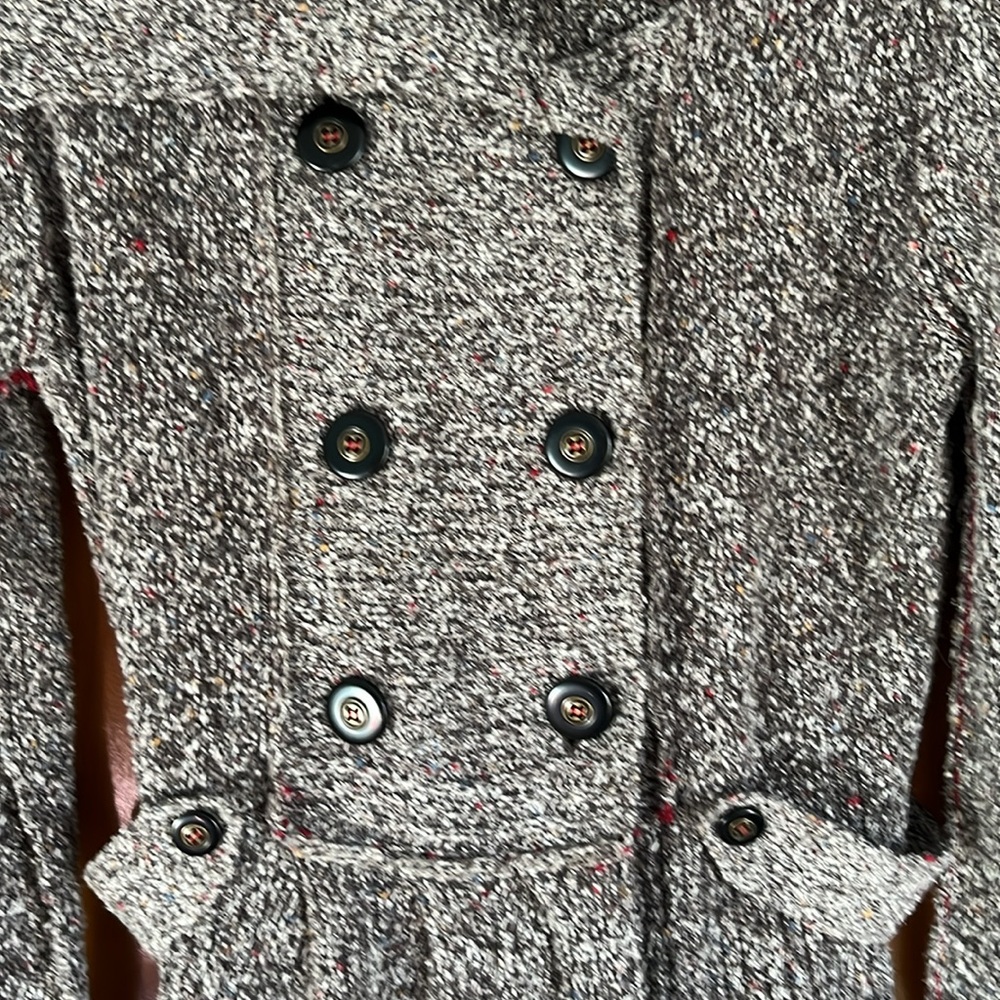 BKE Large sweater double breasted buttons. Unique colors, very soft arms. LNC - Picture 4 of 4